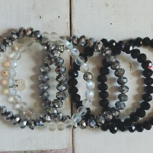 Elegant Beaded Bracelet Set